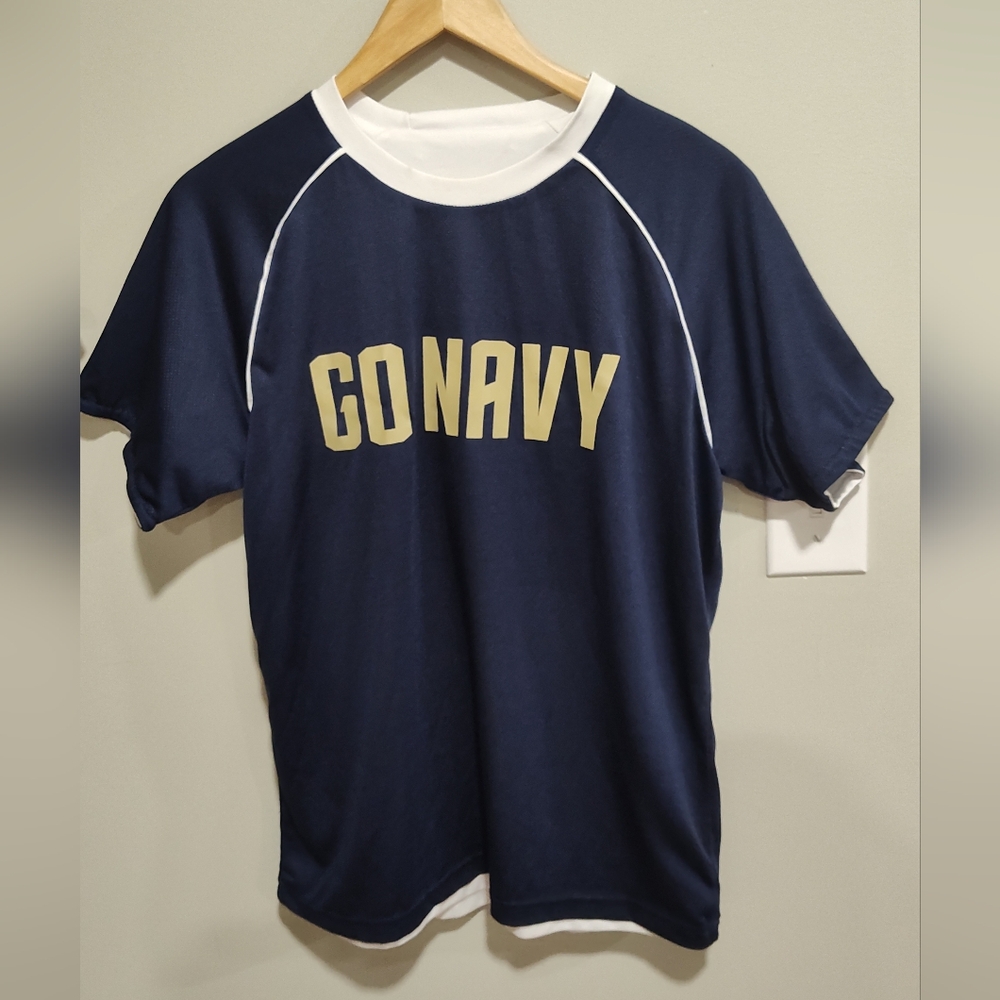 Go Navy/Beat Army Reversible Short Sleeve Jersey Shirt, Unisex, Size Small